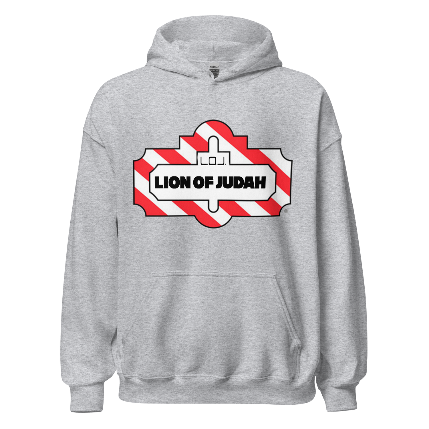 Lion Of Judah T.G.I. Friday's Wordplay Spinoff Design Unisex Hoodie