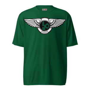 LOJ Wingz Logo Design Unisex performance crew neck t-shirt