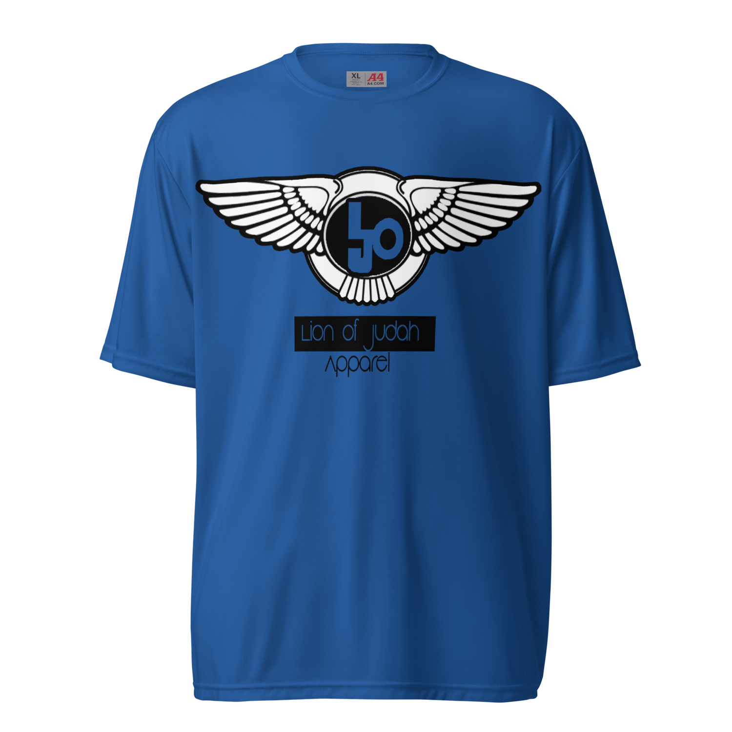 Lion Of Judah Wingz Logo Design Unisex performance crew neck t-shirt 