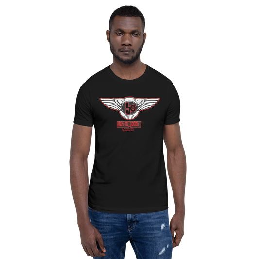 Lion Of Judah Blood Red logo Short-sleeve unisex t-shirt