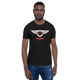 Lion Of Judah Blood Red logo Short-sleeve unisex t-shirt