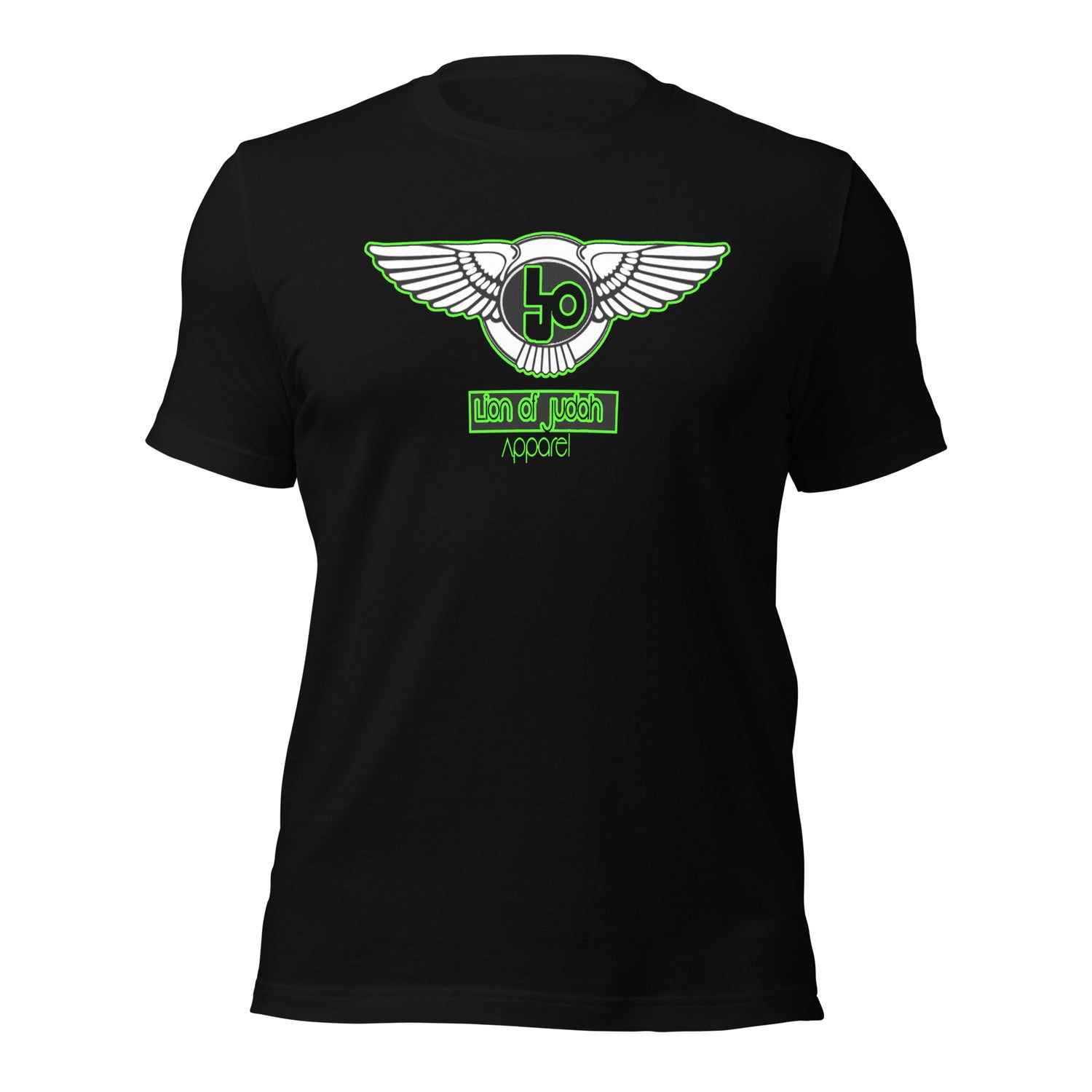 Lion Of Judah Green logo Short-sleeve unisex t-shirt