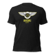 Lion Of Judah Wingz  Yellow logo Short sleeve unisex t-shirt