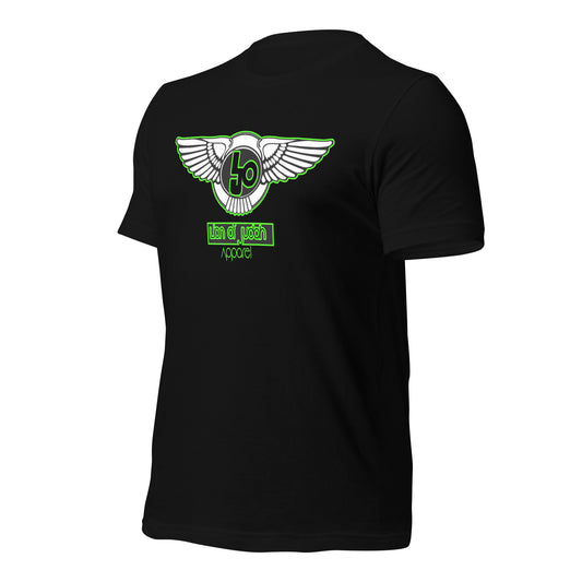 Lion Of Judah Green logo Short-sleeve unisex t-shirt
