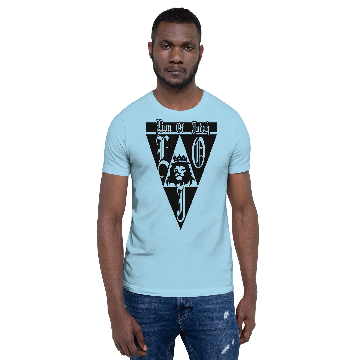Lion Of Judah God Design Unisex t-shirt