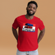 Hustle and Motivate Art Design Unisex t-shirt