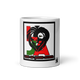 Lion (l.o.j.a) Design White glossy mug