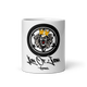 Lion of Judah Design White glossy mug