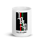 Lion of Judah 2022 Design White glossy mug