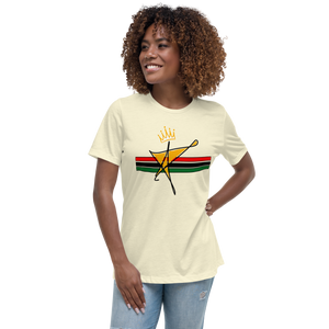 The Black Star Of The Tribe Of Judah Women's Relaxed T-Shirt
