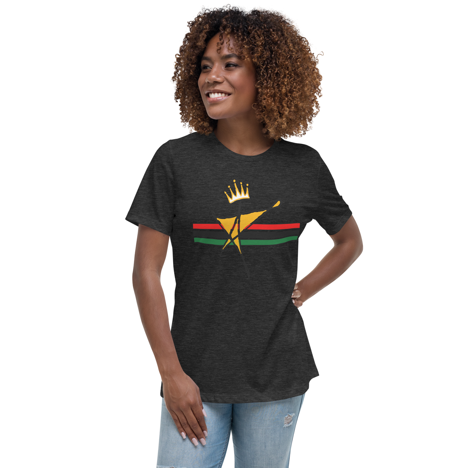 The Black Star Of The Tribe Of Judah Women's Relaxed T-Shirt