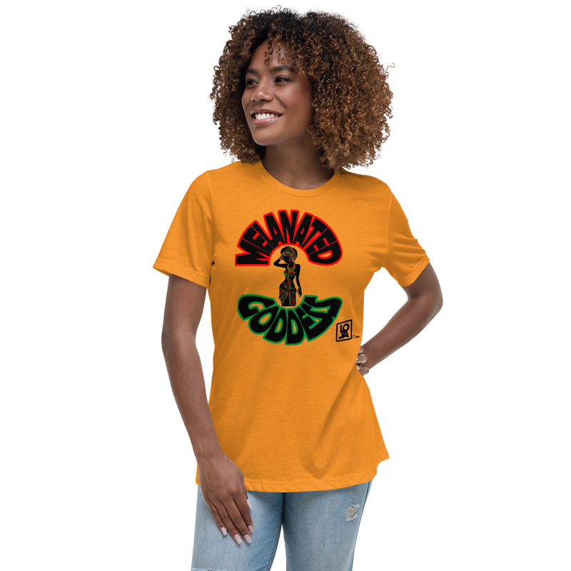 Melnated Goddess  Women's Relaxed T-Shirt