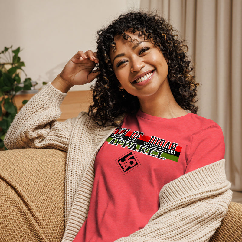 Lion Of Judah Apparel Brand V.2 Women's Relaxed T-Shirt