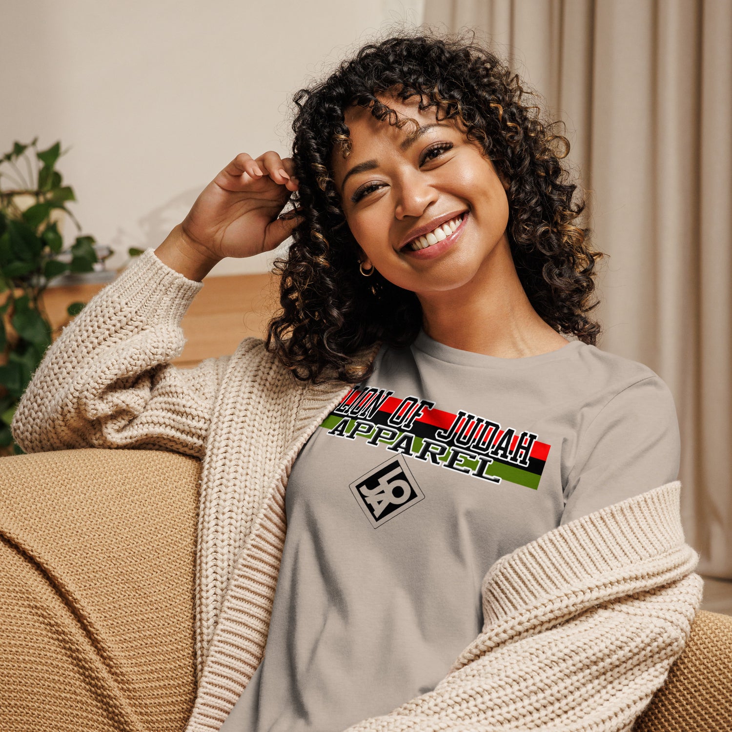 Lion Of Judah Apparel Brand V.2 Women's Relaxed T-Shirt