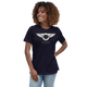Lion Of Judah Black logo Women's Relaxed T-Shirt