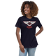 Lion Of Judah Blood Red logo Women's Relaxed T-Shirt