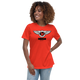 Lion Of Judah Black logo Women's Relaxed T-Shirt