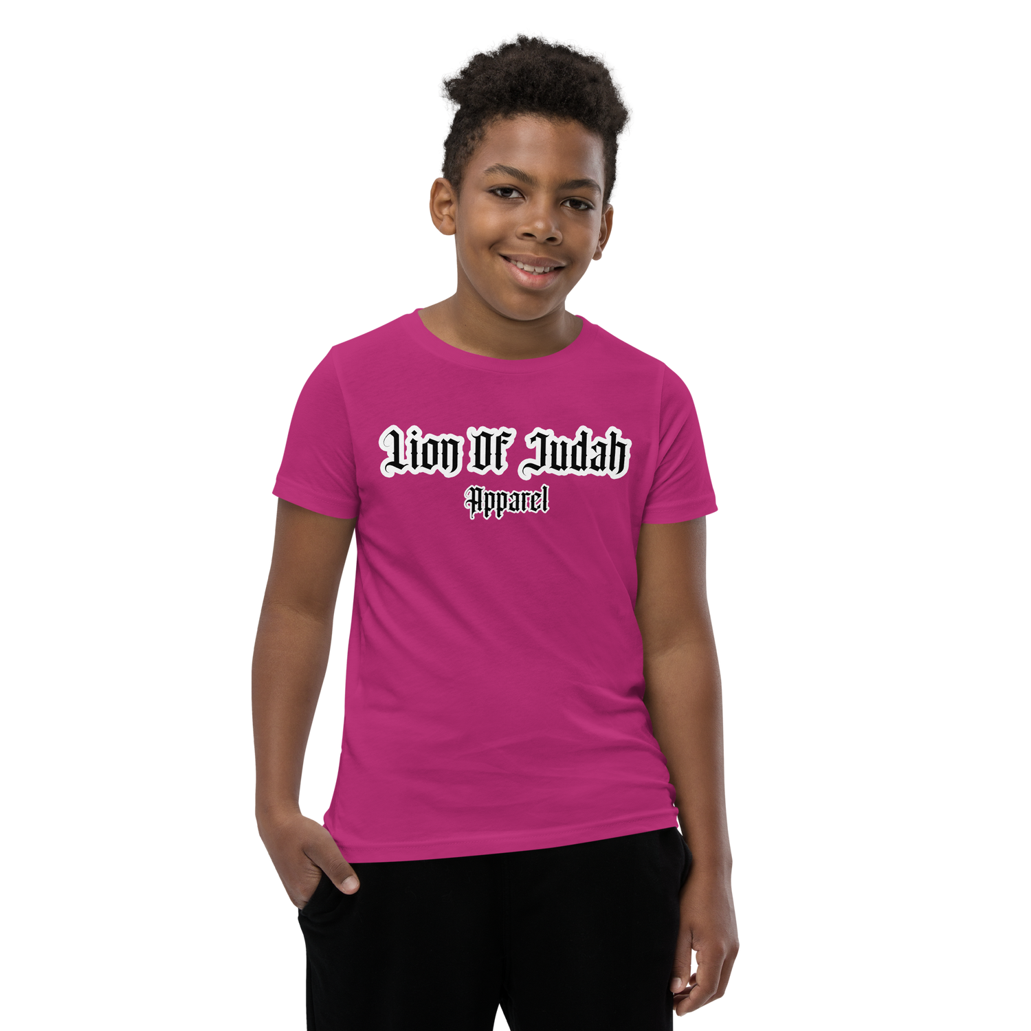 Lion Of Judah Apparel Brand Youth Short Sleeve T-Shirt