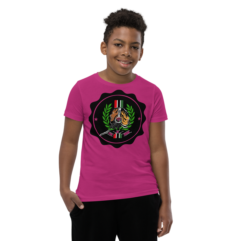 Lion Of Judah God Design Youth Short Sleeve T-Shirt