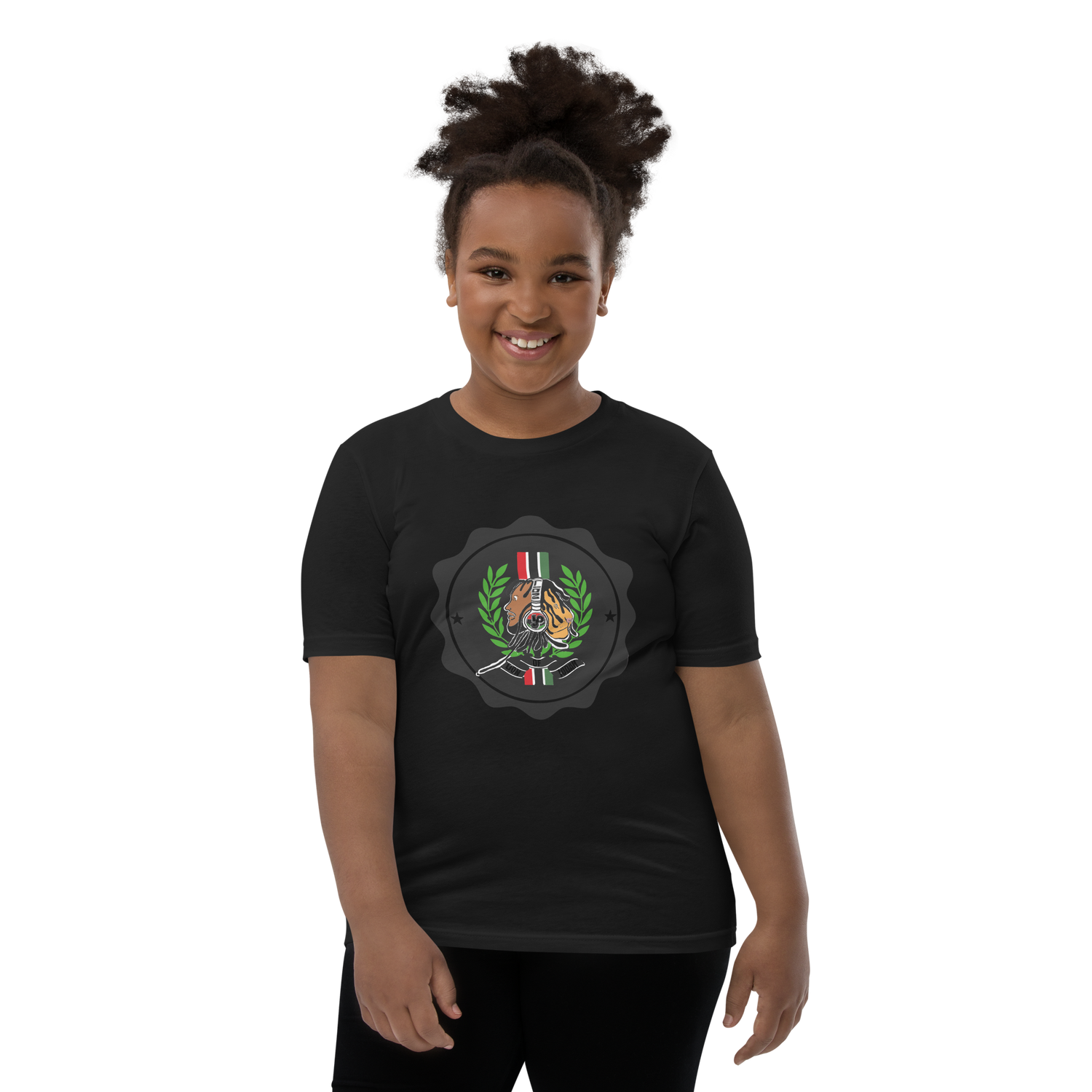 Lion Of Judah God Design Youth Short Sleeve T-Shirt