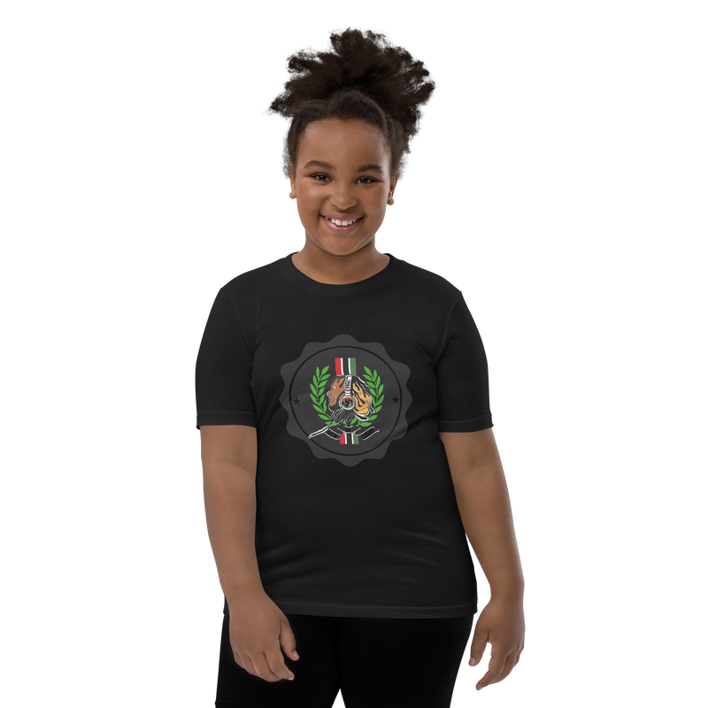 Lion Of Judah God Design Youth Short Sleeve T-Shirt
