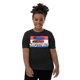 Hustle and Motivate Art Design Youth Short Sleeve T-Shirt