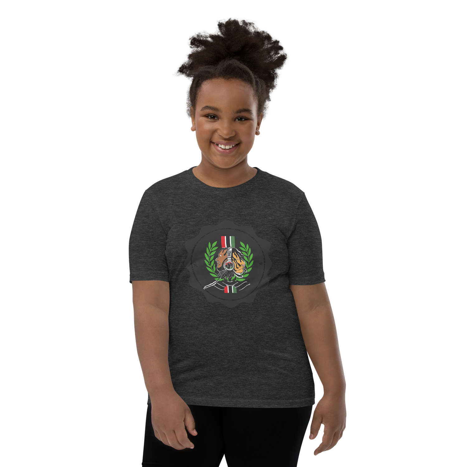 Lion Of Judah God Design Youth Short Sleeve T-Shirt