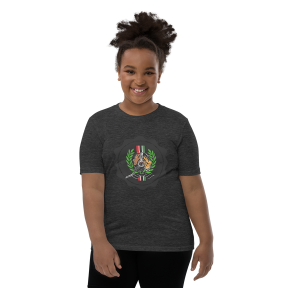 Lion Of Judah God Design Youth Short Sleeve T-Shirt