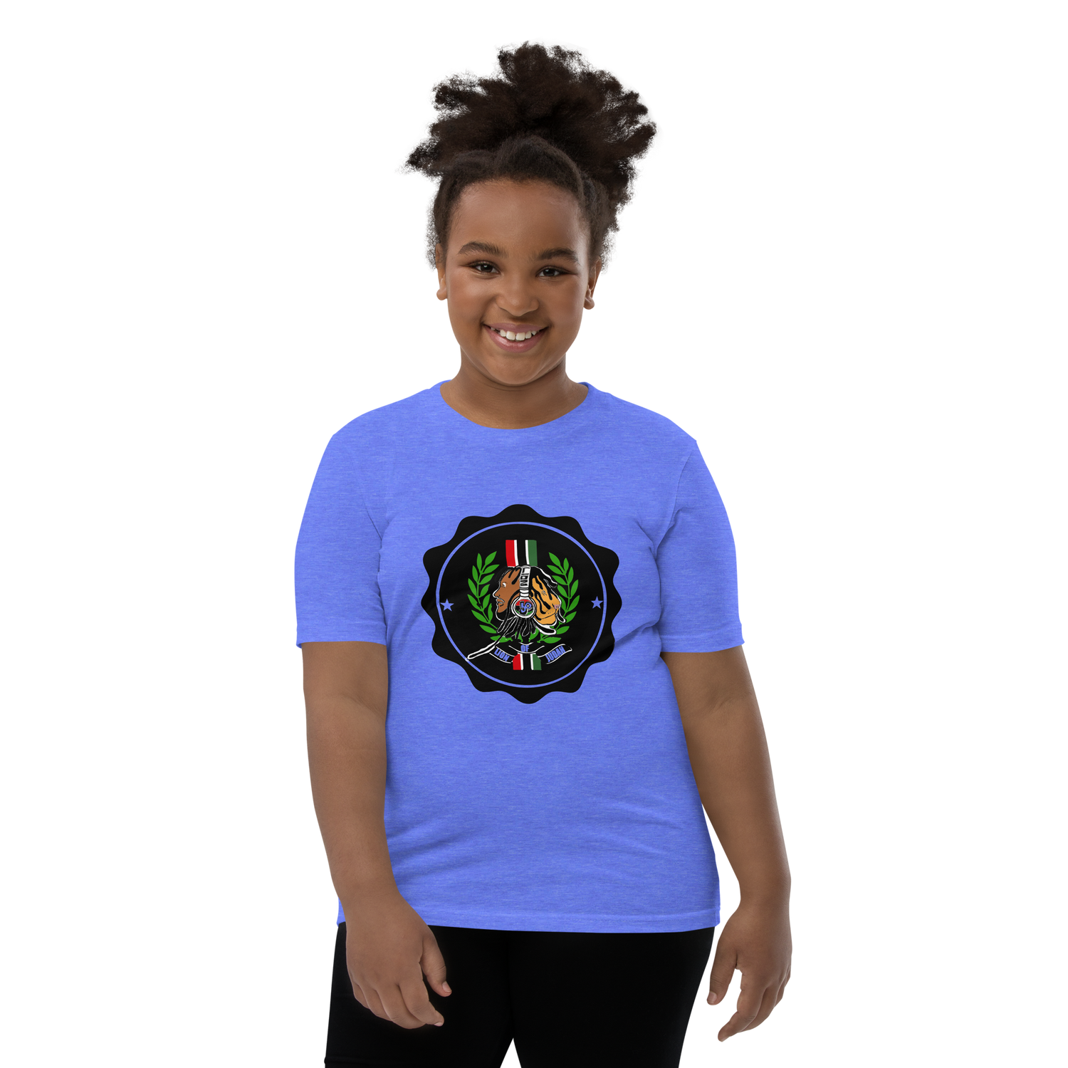 Lion Of Judah God Design Youth Short Sleeve T-Shirt