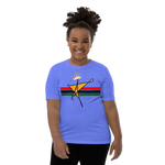 The Black Star Of The Tribe Of Judah Youth Short Sleeve T-Shirt