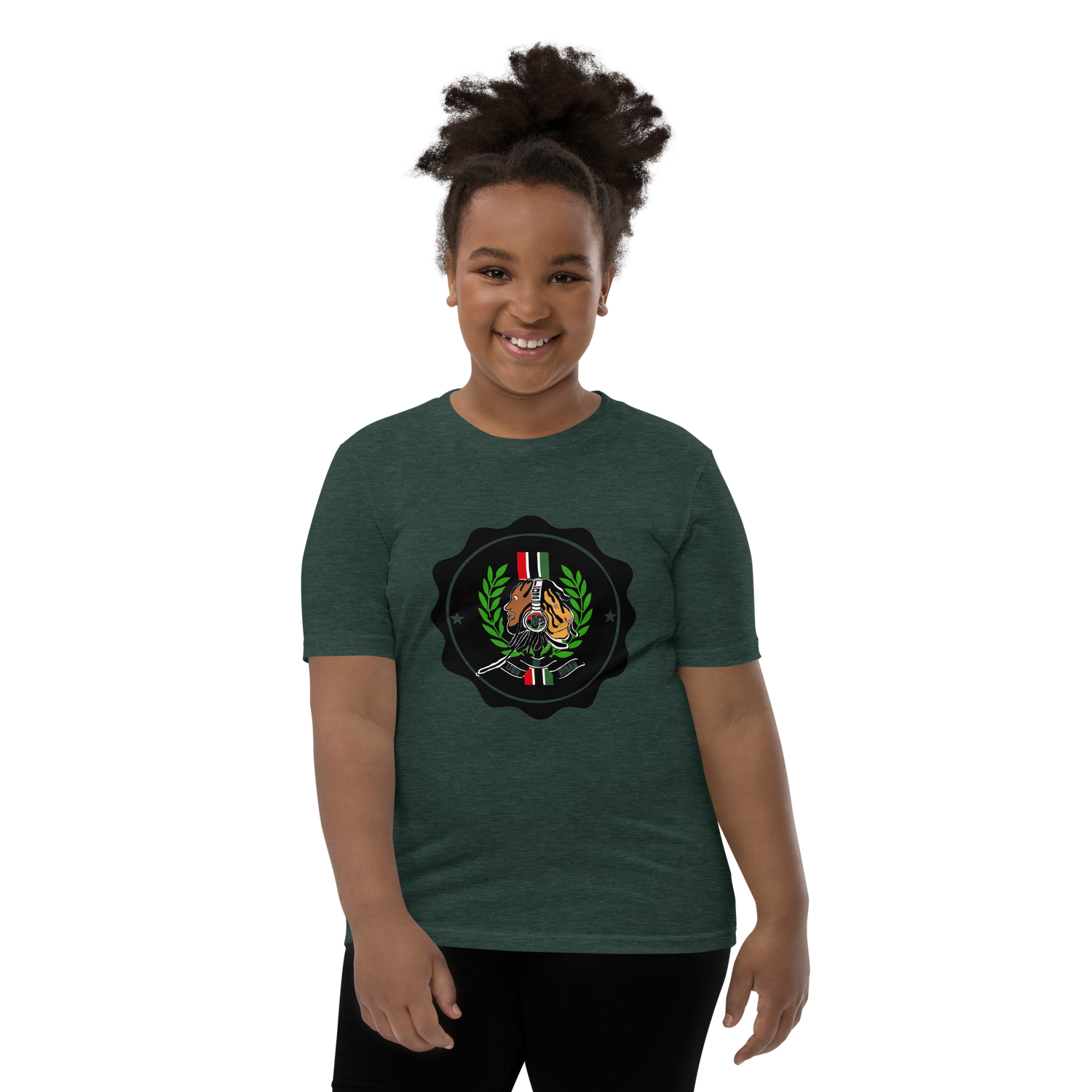 Lion Of Judah God Design Youth Short Sleeve T-Shirt