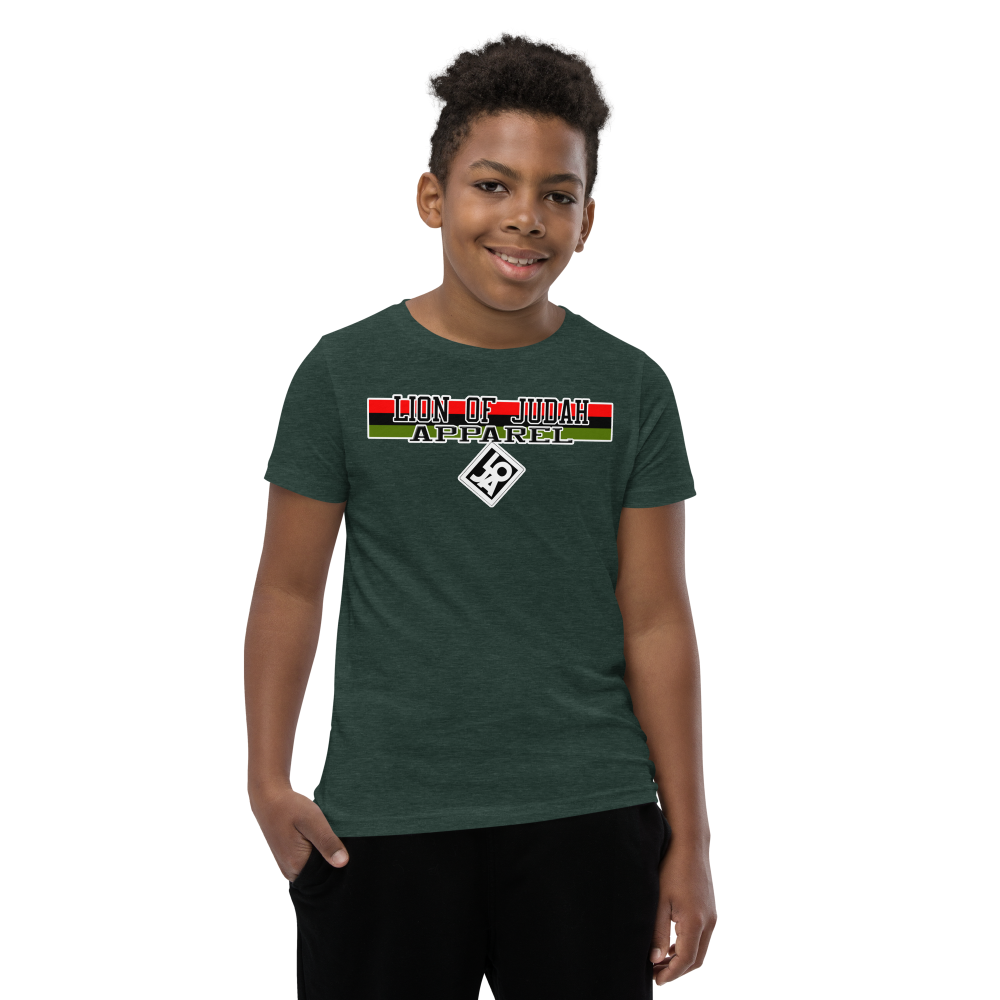 LOJA Branding Tag Youth Short Sleeve T-Shirt
