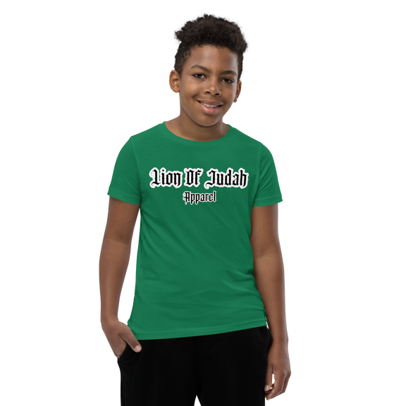 Lion Of Judah Apparel Brand Youth Short Sleeve T-Shirt