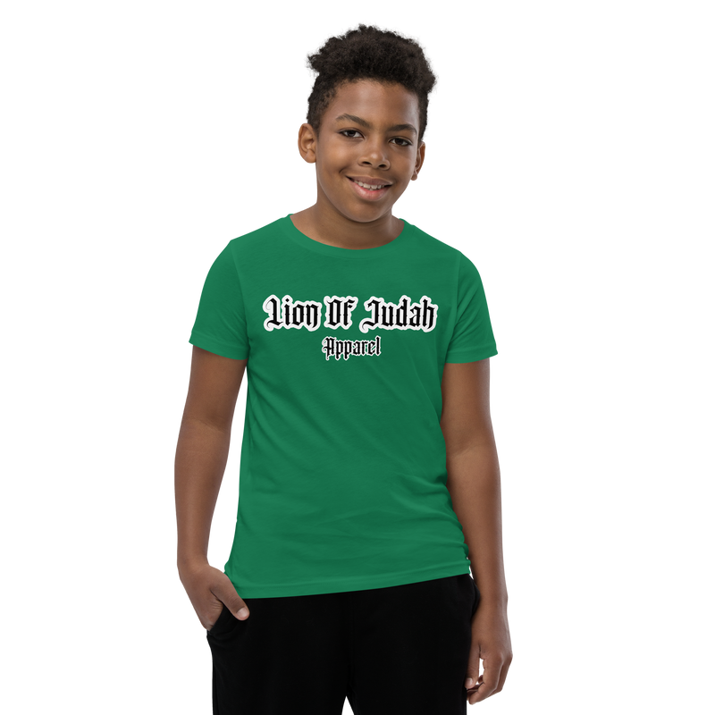 Lion Of Judah Apparel Brand Youth Short Sleeve T-Shirt