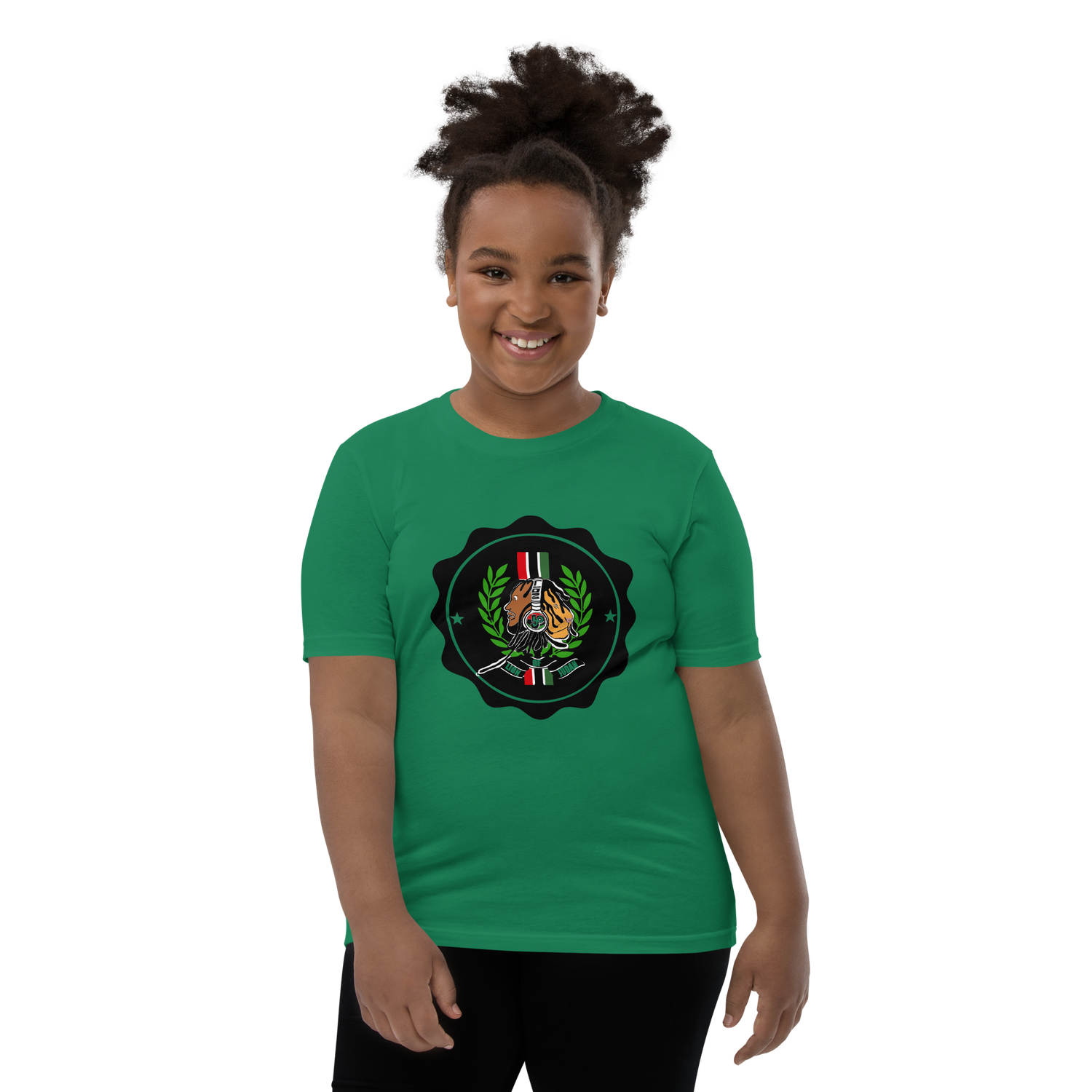 Lion Of Judah God Design Youth Short Sleeve T-Shirt