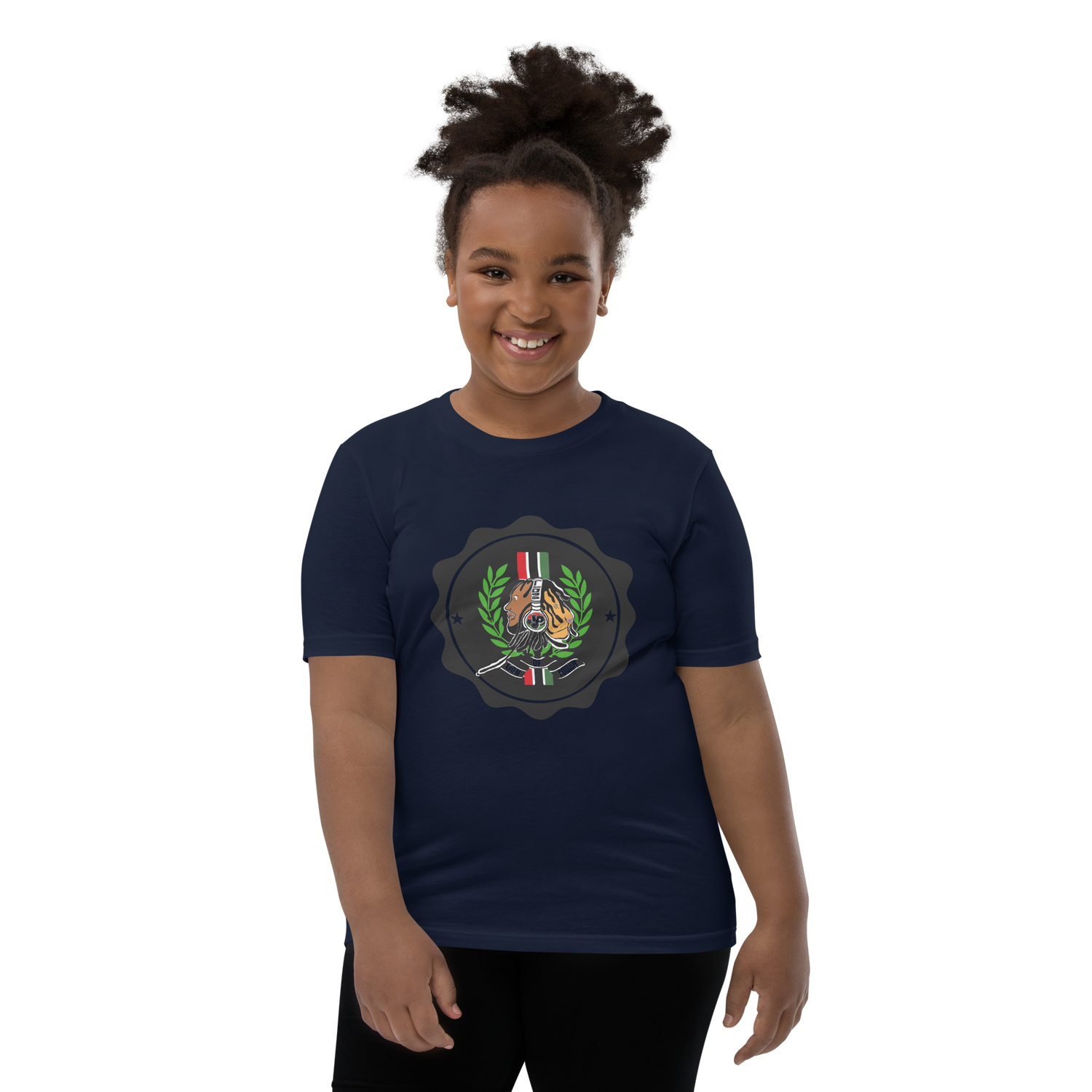 Lion Of Judah God Design Youth Short Sleeve T-Shirt