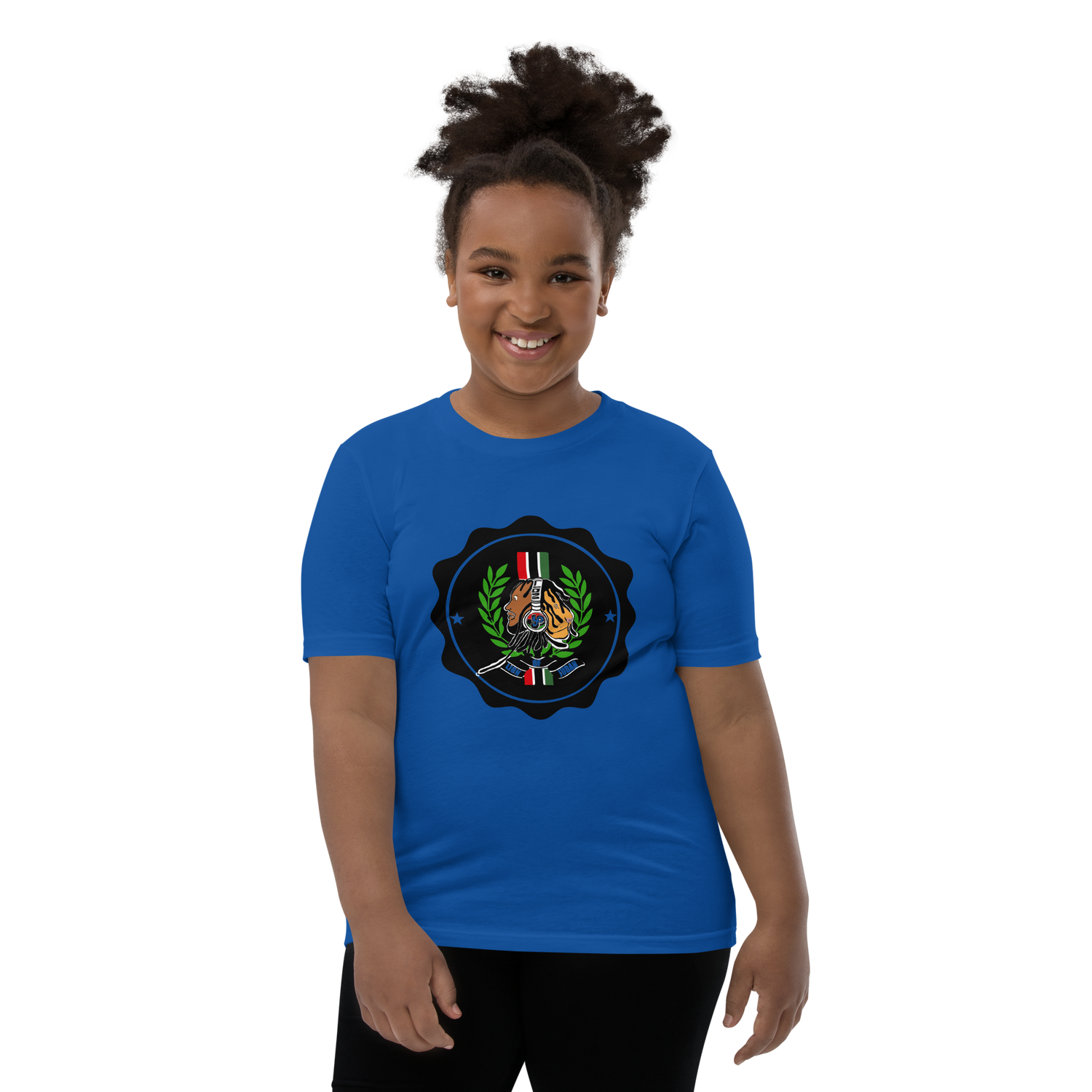Lion Of Judah God Design Youth Short Sleeve T-Shirt