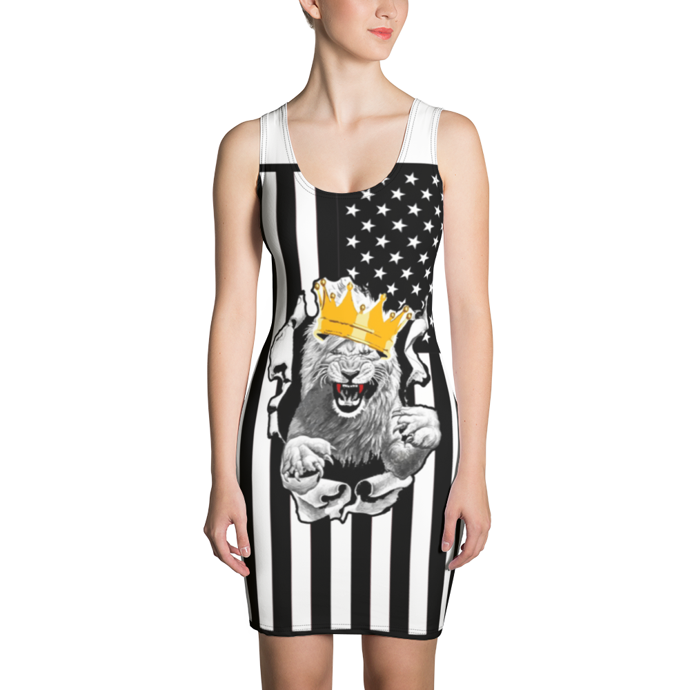 Lion Of Judah Sublimation Cut & Sew Dress