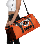 (L.O.J) Lion Of Judah Orange Duffle bag