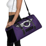 (L.O.J) Lion Of Judah Purple Duffle bag