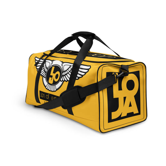 Lion Of Judah Yellow Duffle bag