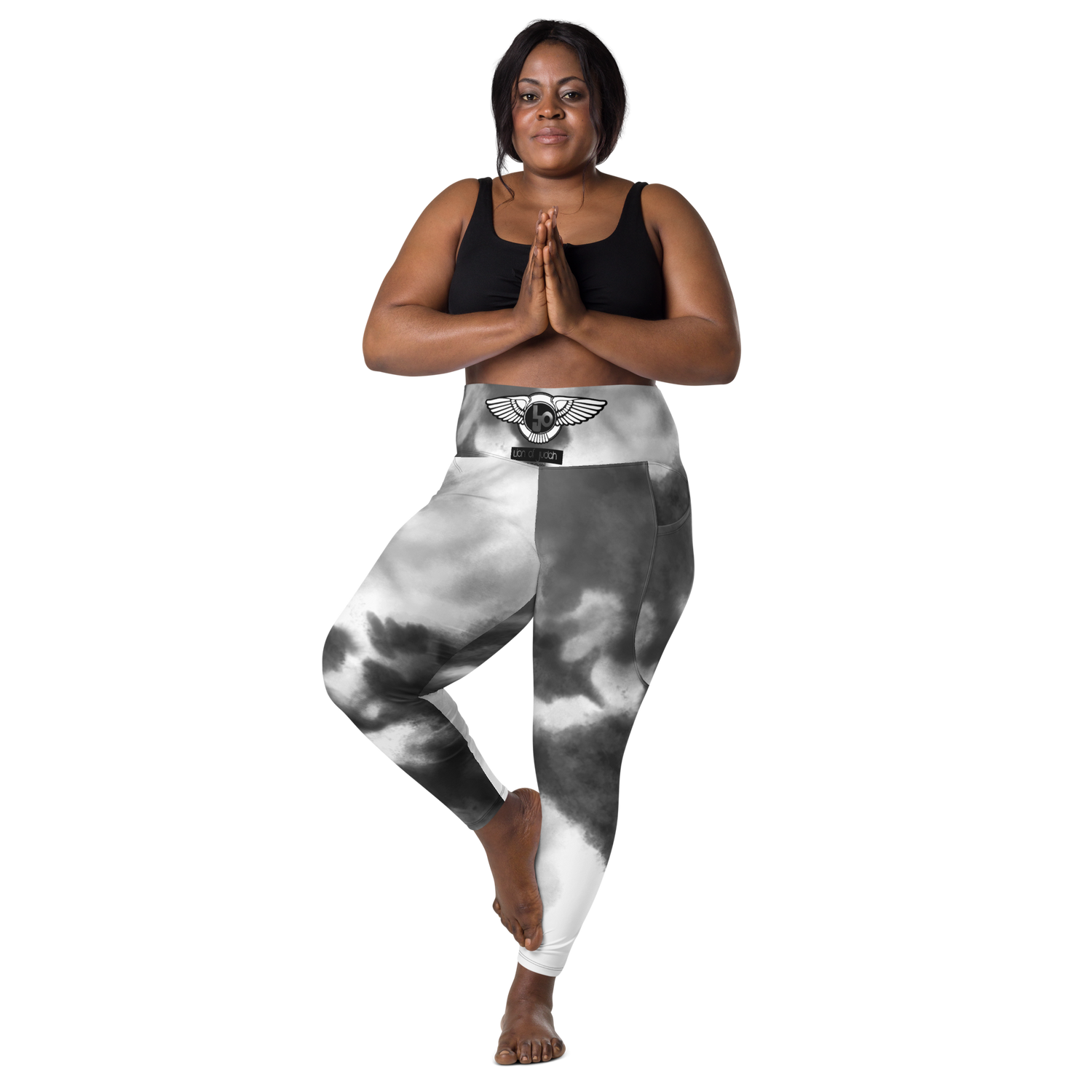 Lion Of Judah Design V.2 Leggings with pockets