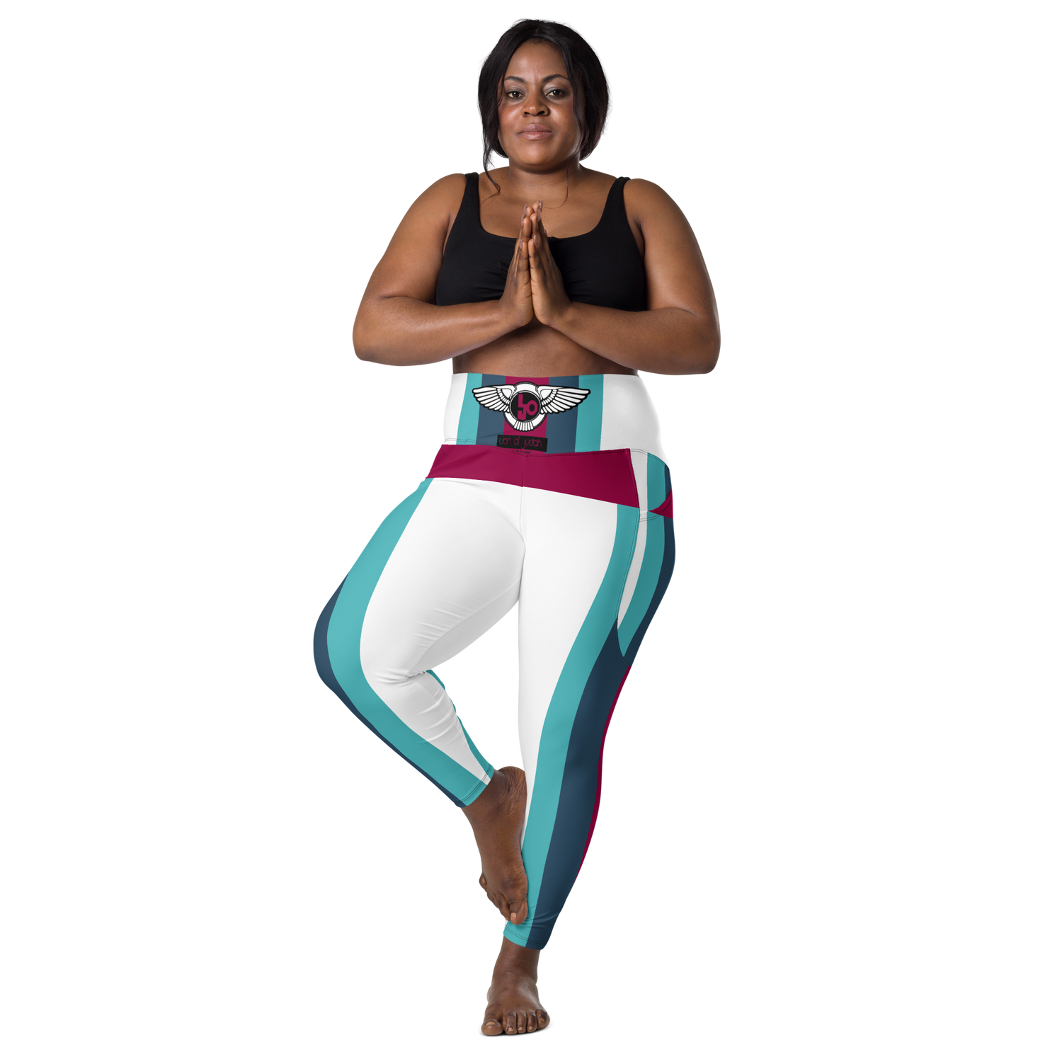 Lion Of Judah Design V.3 Leggings with pockets