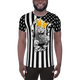 Lion Of Judah All-Over Print Men's Athletic T-shirt