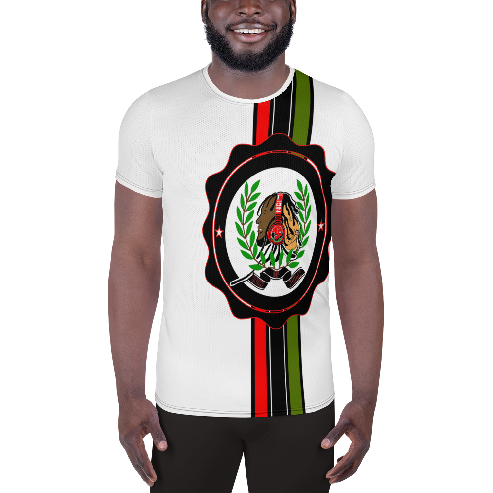 Lion Of Judah God All-Over Print Men's Athletic T-shirt