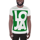 Lion Of Judah Apparel Logo Green Frog All Over Print Men's Athletic T-shirt
