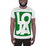 (Big Print) Green Frog Lion Of Judah Apparel Logo All Over Print Men's Athletic T-shirt