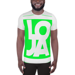 (Big Print) Special Edition Lion Of Judah Apparel Logo All Over Print Men's Athletic T-shirt