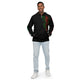 Tribe Of Judah  Lion Graphic Design Men's Black Windbreaker