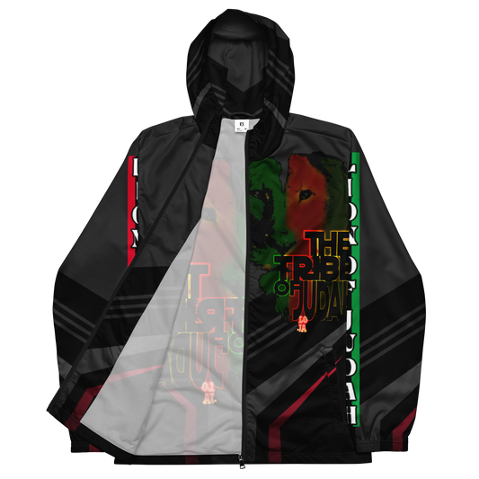 Tribe Of Judah Lion Graphic Design V.2 Men’s windbreaker